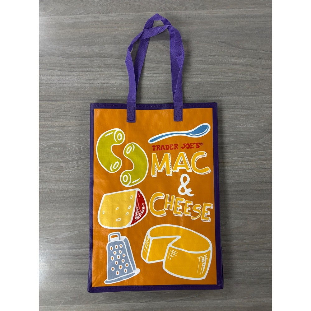 Trader Joe's Reusable Grocery Tote Bag PB&J Pop Art